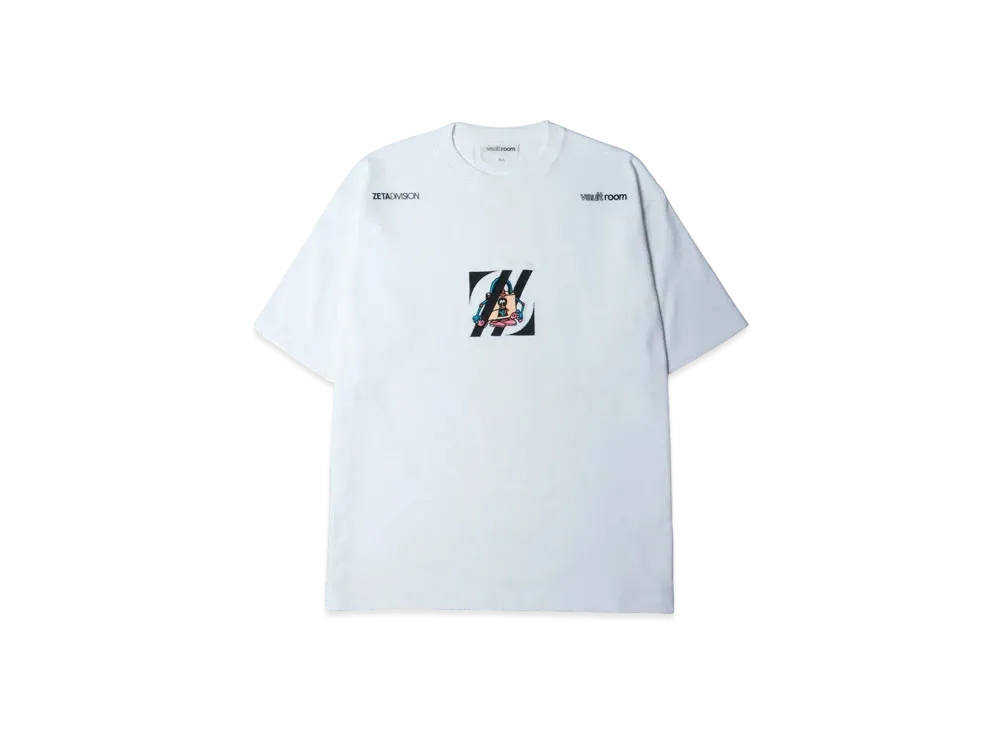 VAULTROOM x ZETA DIVISION Logo Tee "White"