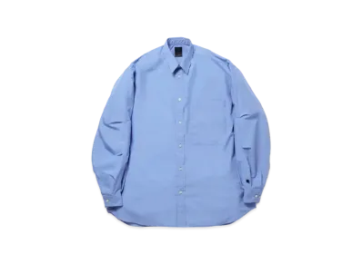 DAIWA PIER39 Tech Regular Collar Shirts L/S "Sax"