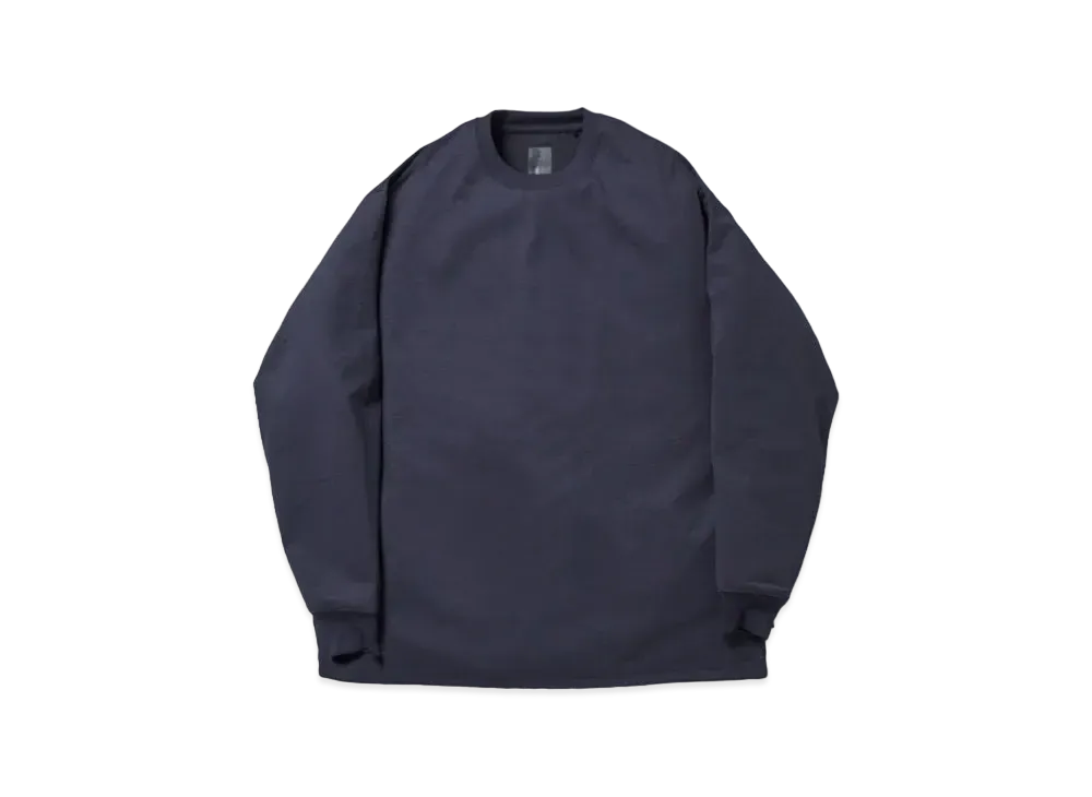 DAIWA PIER39 Tech Crew Neck Tee L/S "Dark Navy"