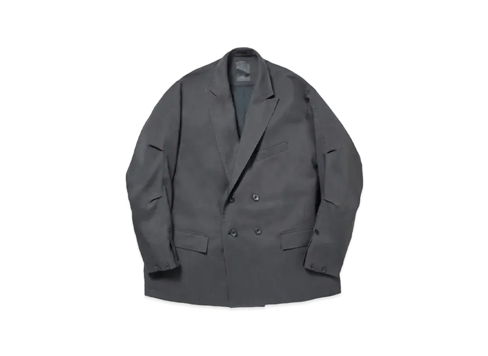 DAIWA PIER39 Tech Double-Breasted Jacket Mod "Charcoal"