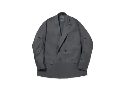 DAIWA PIER39 Tech Double-Breasted Jacket Mod "Charcoal"