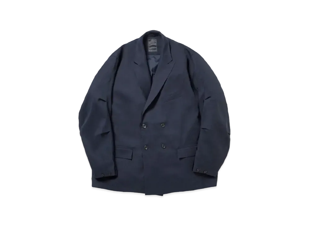 DAIWA PIER39 Tech Double-Breasted Jacket Mod "Dark Navy"