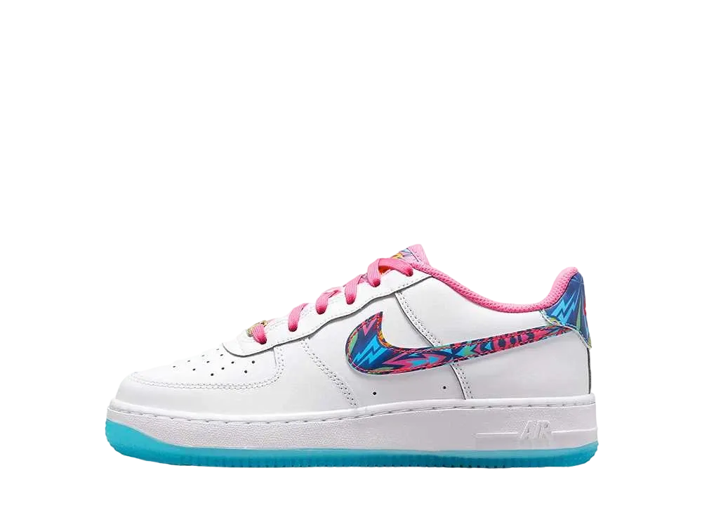 Nike GS Air Force 1 "White/Multi Color"