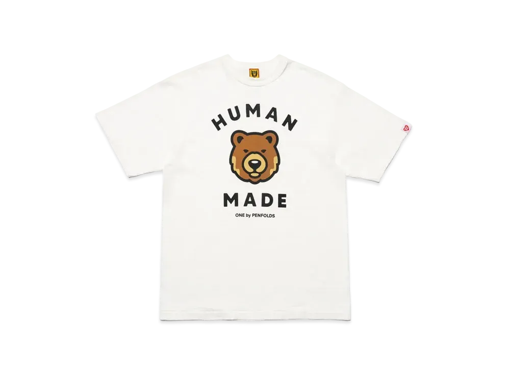 HUMAN MADE One By Penfolds Bear T-Shirt "White"
