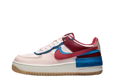 Nike Women's Air Force 1 Low Shadow "Light Soft Pink/Team Red/Blue"