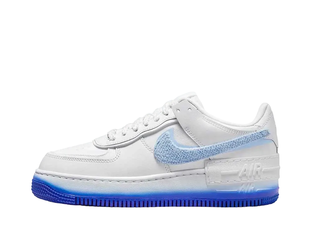 Nike Women's Air Force 1 Low Shadow Chenille Swoosh "Blue Tint"