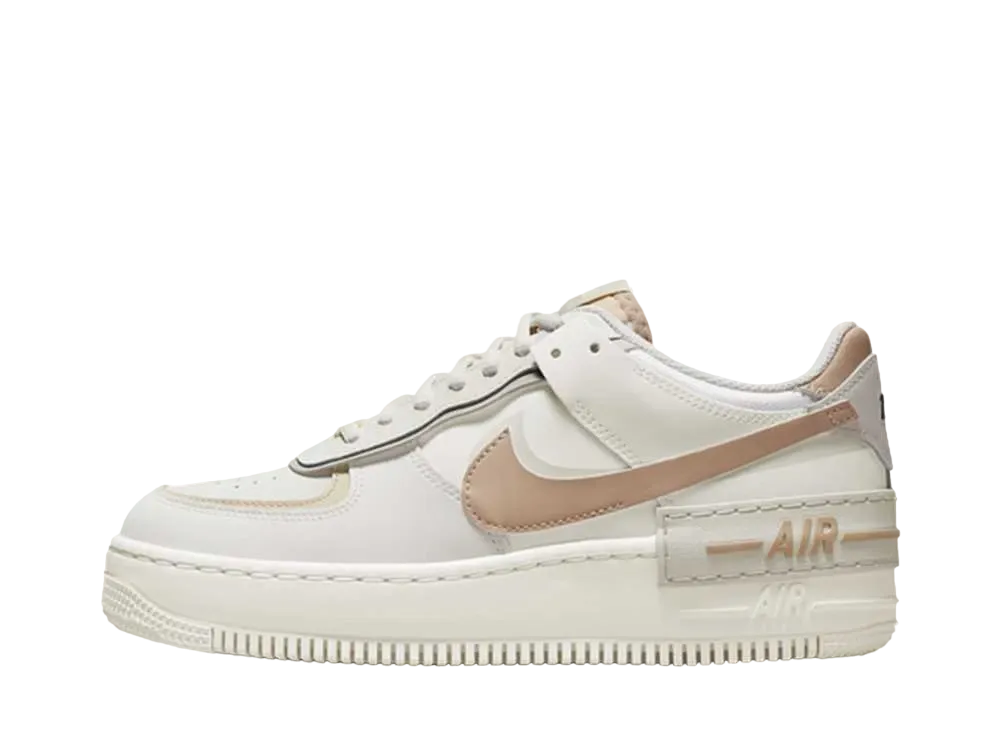ナイキ ウィメンズ エアフォース1 ロー シャドウ "セイル/フォッシル/ライトボーン"