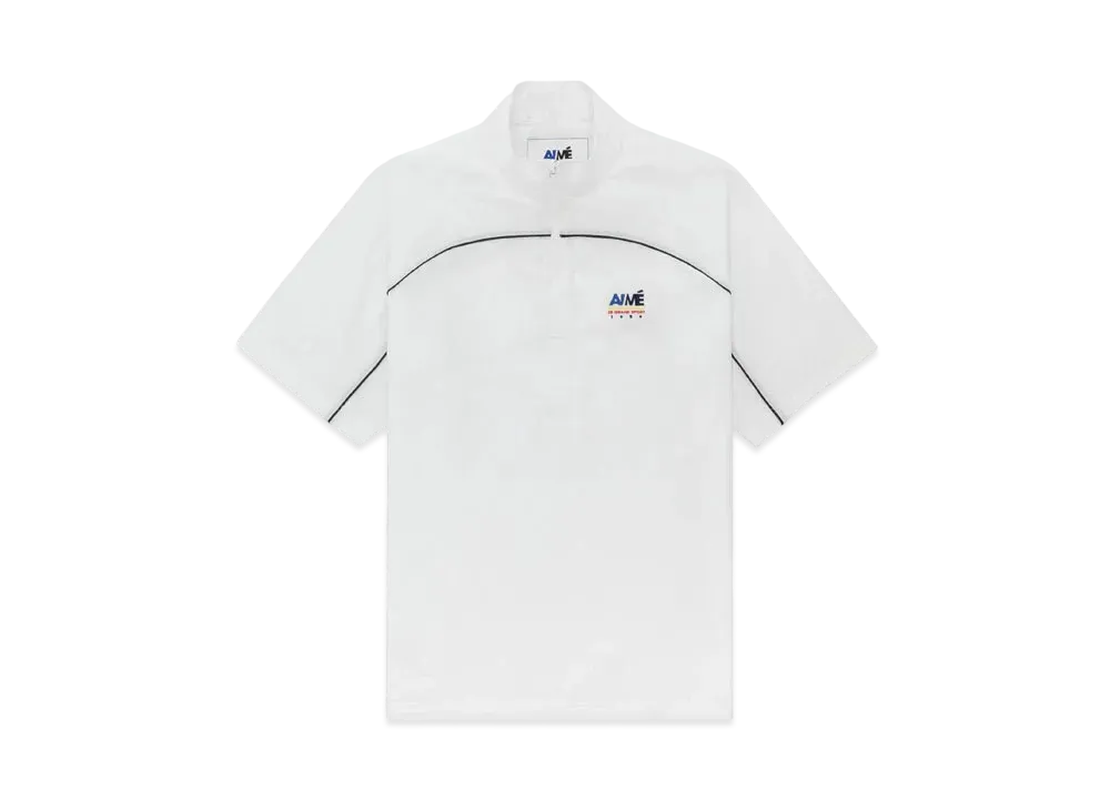 Aime Leon Dore 38-GS Offshore Quarter Zip Pullover "White"