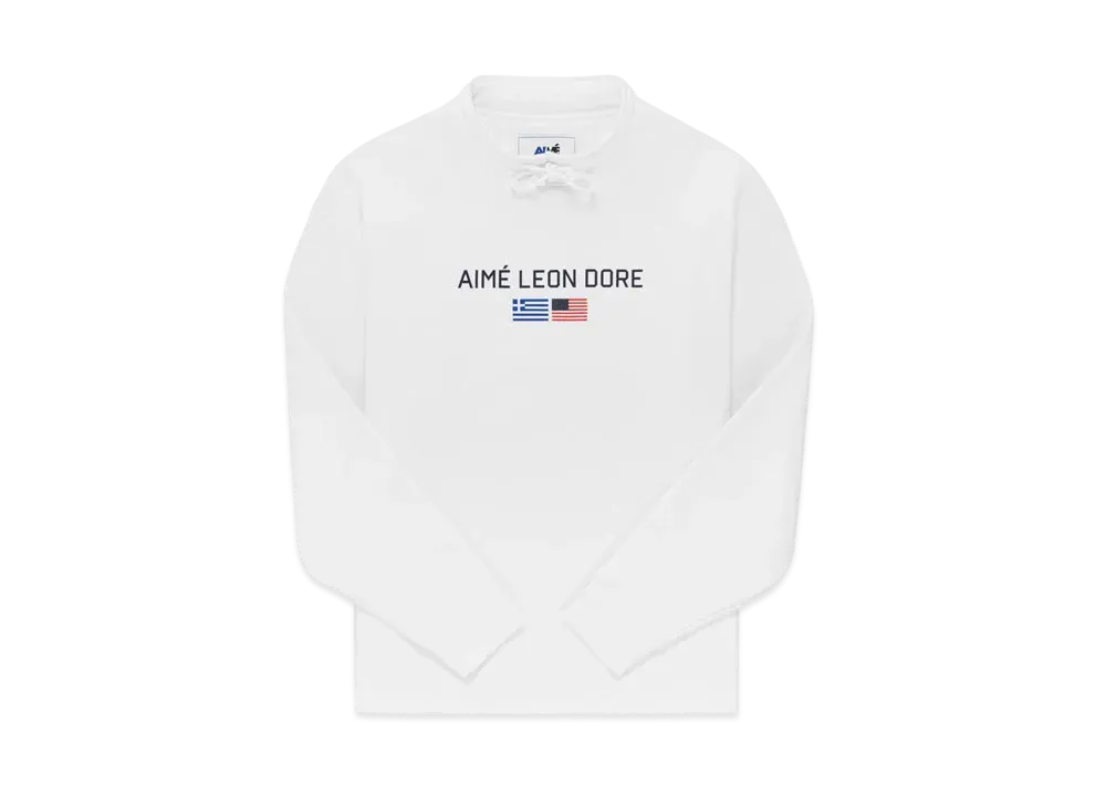 Aime Leon Dore 38-GS Offshore Popover "White"