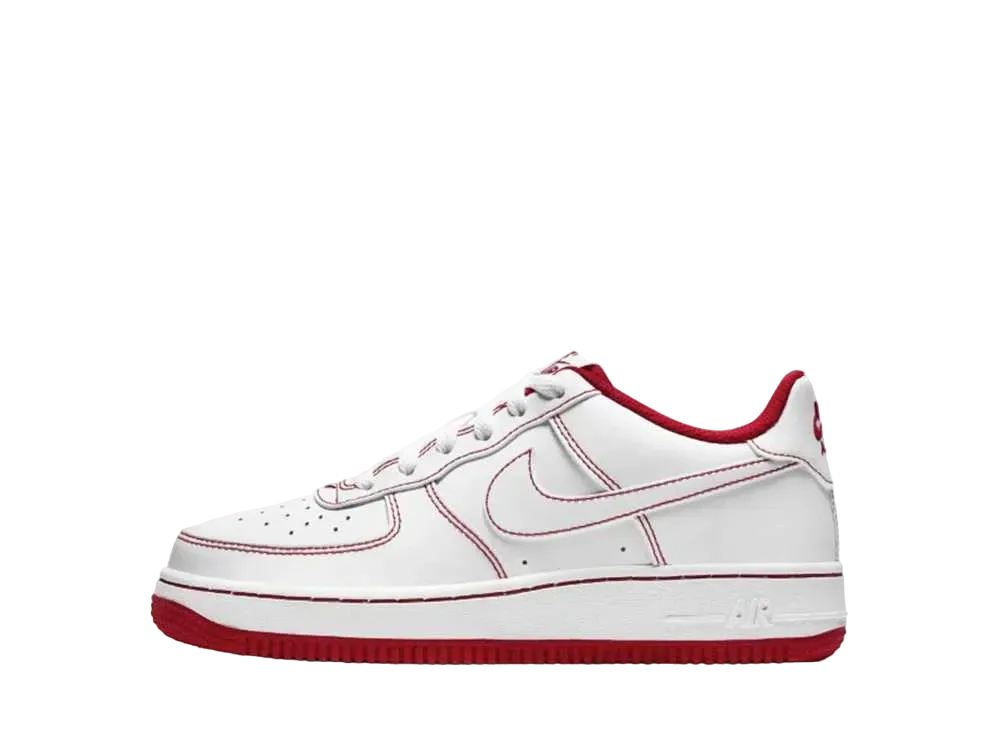 ナイキ GS エアフォース1 ロー "ユニバーシティレッド"