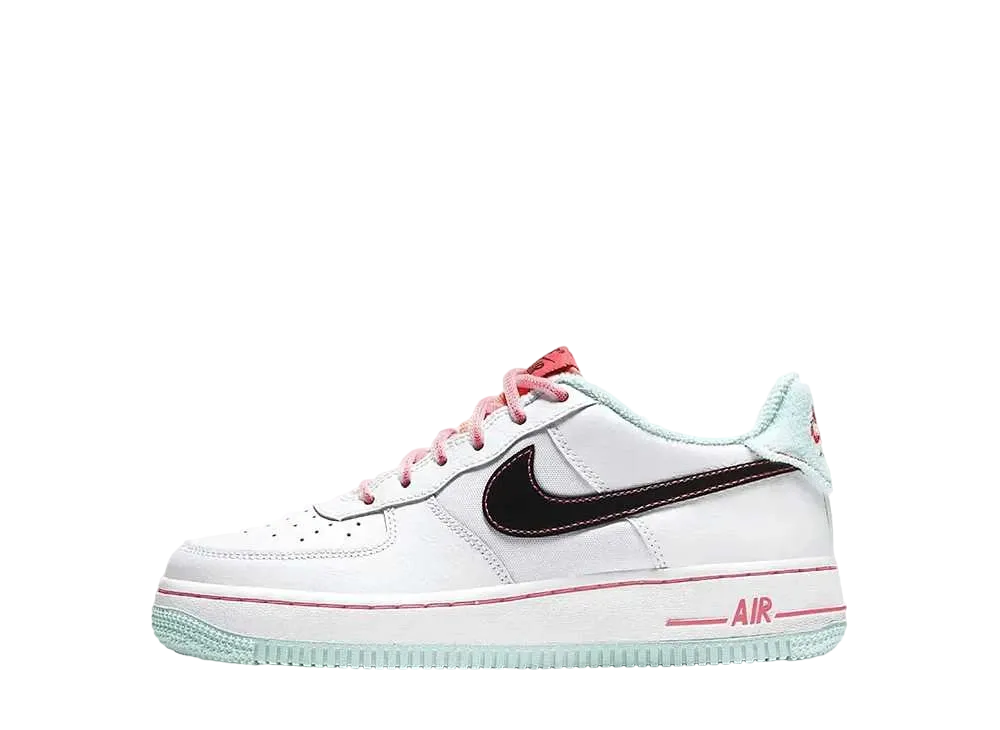 Nike GS Air Force 1 Low '07 LV8 "White/Atomic Pink"