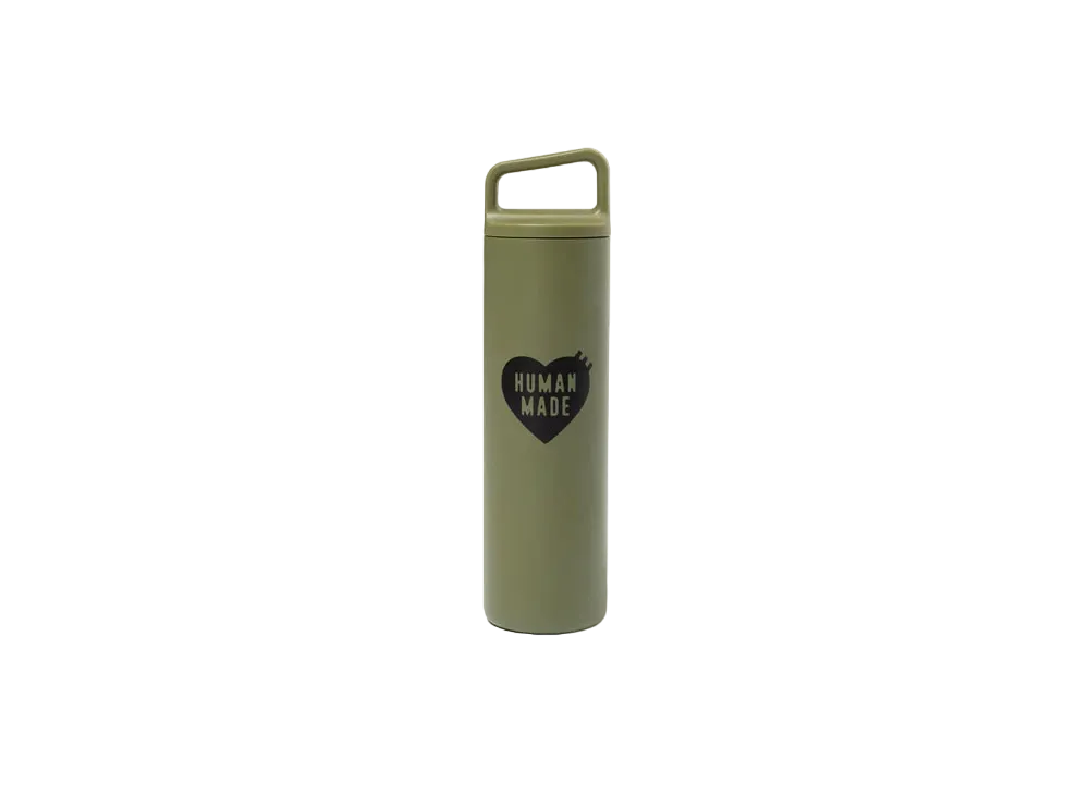HUMAN MADE Wide Mouth Bottle 590ml "Olive Drab"