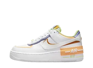 Nike Women's Air Force 1 Low Shadow "White/Peach Cream/Lime"