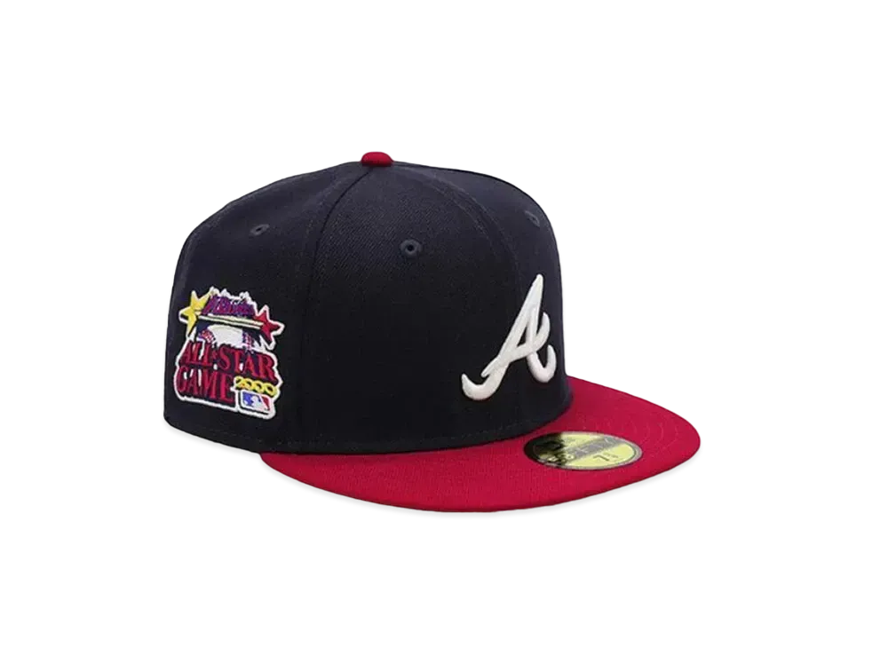 NEW ERA x THE CAP ASG PACK 59Fifty Atlanta Braves "Navy/Red"