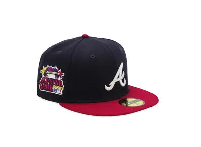 NEW ERA x THE CAP ASG PACK 59Fifty Atlanta Braves "Navy/Red"