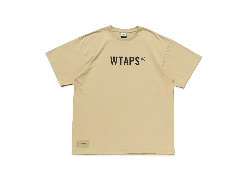 Wtaps Sign / SS / Cotton "Beige"