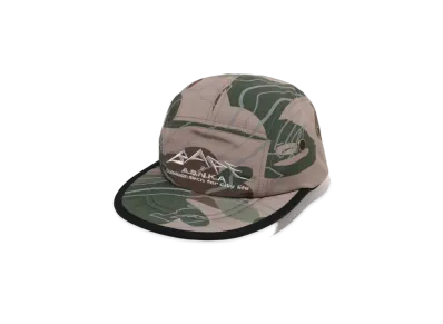 A BATHING APE Layered Line Camo Jet Cap "Beige"