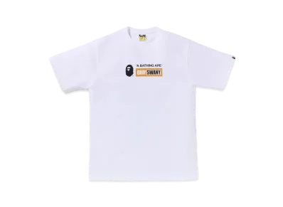 A BATHING APE x GRIP SWANY Tee "White"