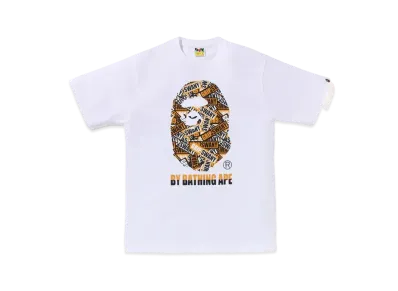 A BATHING APE x GRIP SWANY By Bathing Ape Tee "White"