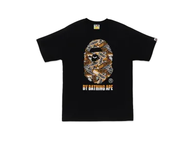 A BATHING APE x GRIP SWANY By Bathing Ape Tee "Black"