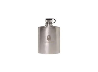 A BATHING APE GSI Hip Flask S "Silver"