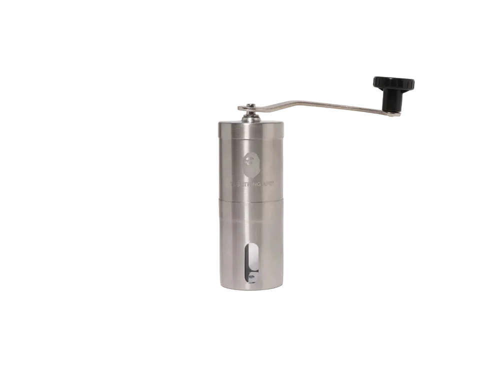 A BATHING APE Bape Coffee Mill "Silver"