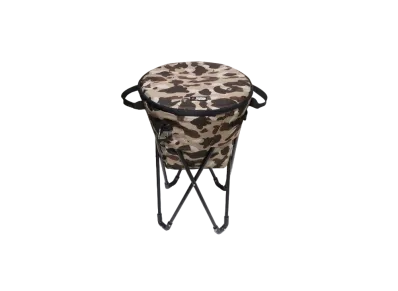 A BATHING APE Bape Camo Camp Stand Cooler "Beige"