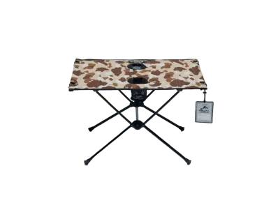 A BATHING APE x HELINOX Color Camo Table One Hard Top "Beige"
