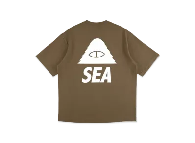 WIND AND SEA x POLeR Tee1 "Sea Brown"