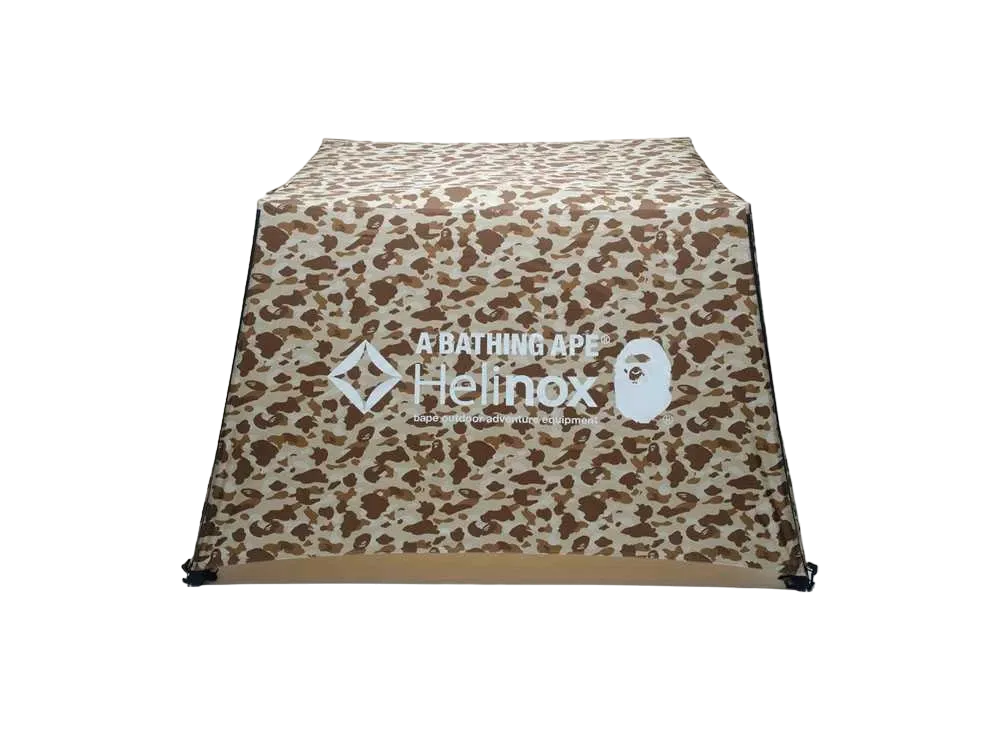 A BATHING APE x HELINOX Color Camo Royal Box "Beige"