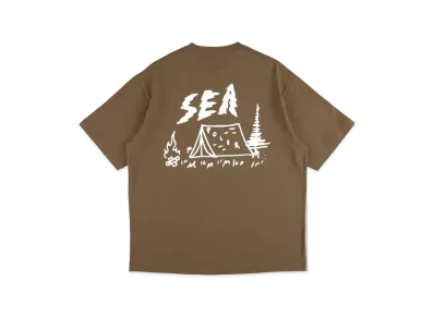 WIND AND SEA x POLeR Tee4 "Sea Brown"