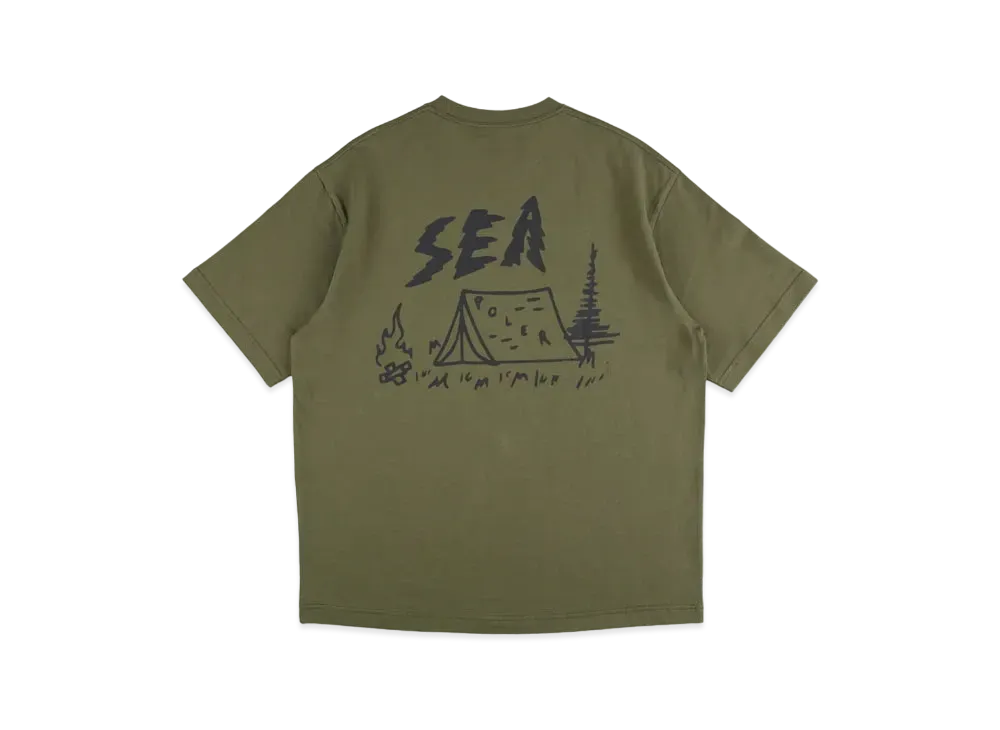 WIND AND SEA x POLeR Tee4 "Khaki"