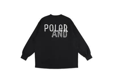 WIND AND SEA x POLeR L/S Tee1 "Black"