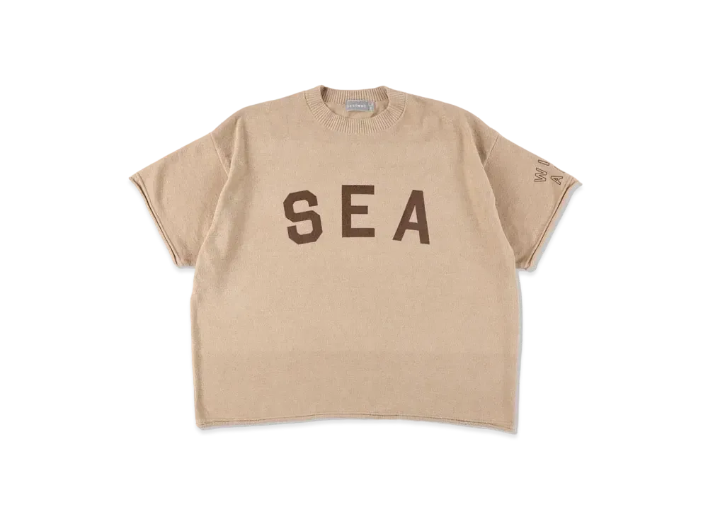 WIND AND SEA x nestwell S-E-A M/S Cut-Sewn "Camel"