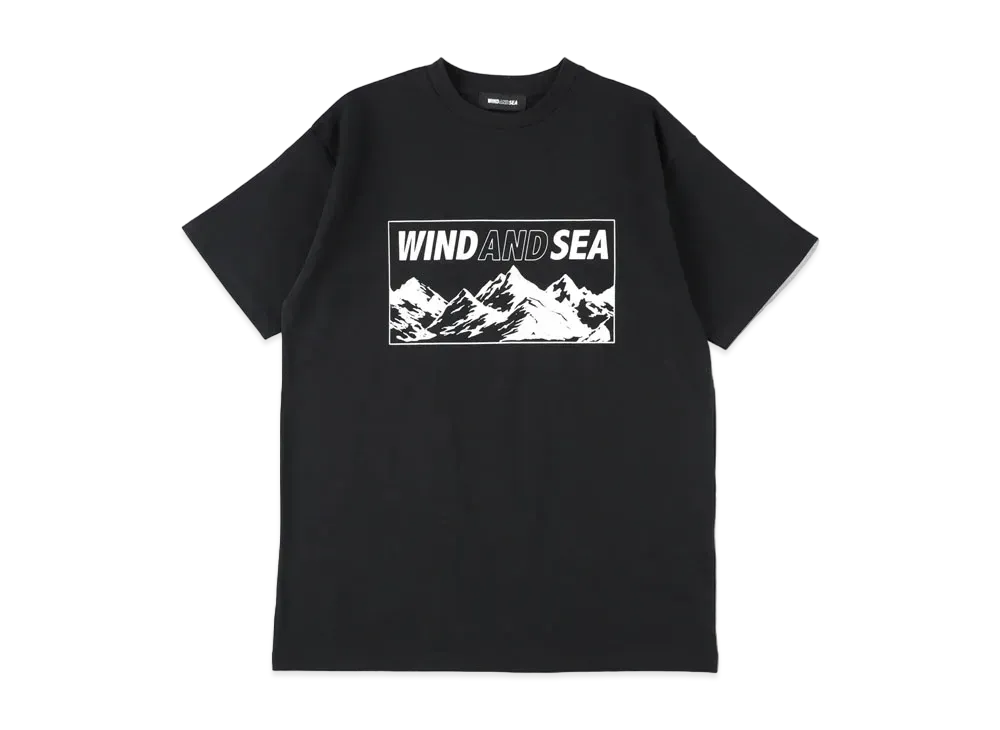 WIND AND SEA Mountain Range S/S T "Black"