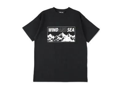 WIND AND SEA Mountain Range S/S T "Black"