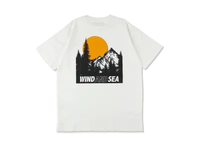 WIND AND SEA Mountain Range Pocket S/S T "White"