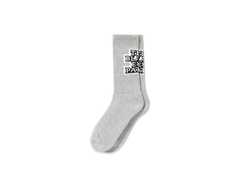 Black Eye Patch OG Label Socks "Navy"