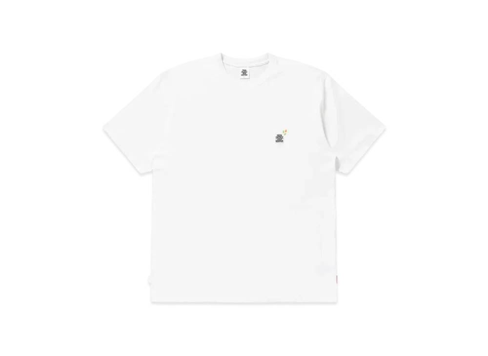 Black Eye Patch Small OG Label Deco Tee "White"