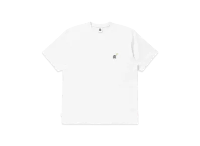Black Eye Patch Small OG Label Deco Tee "White"