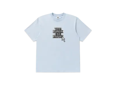 Black Eye Patch Click OG Label Tee "Light Blue"