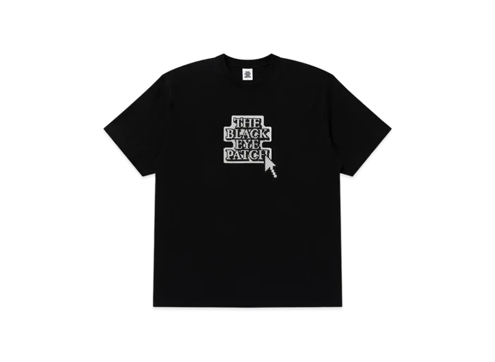 Black Eye Patch Click OG Label Tee "Black"