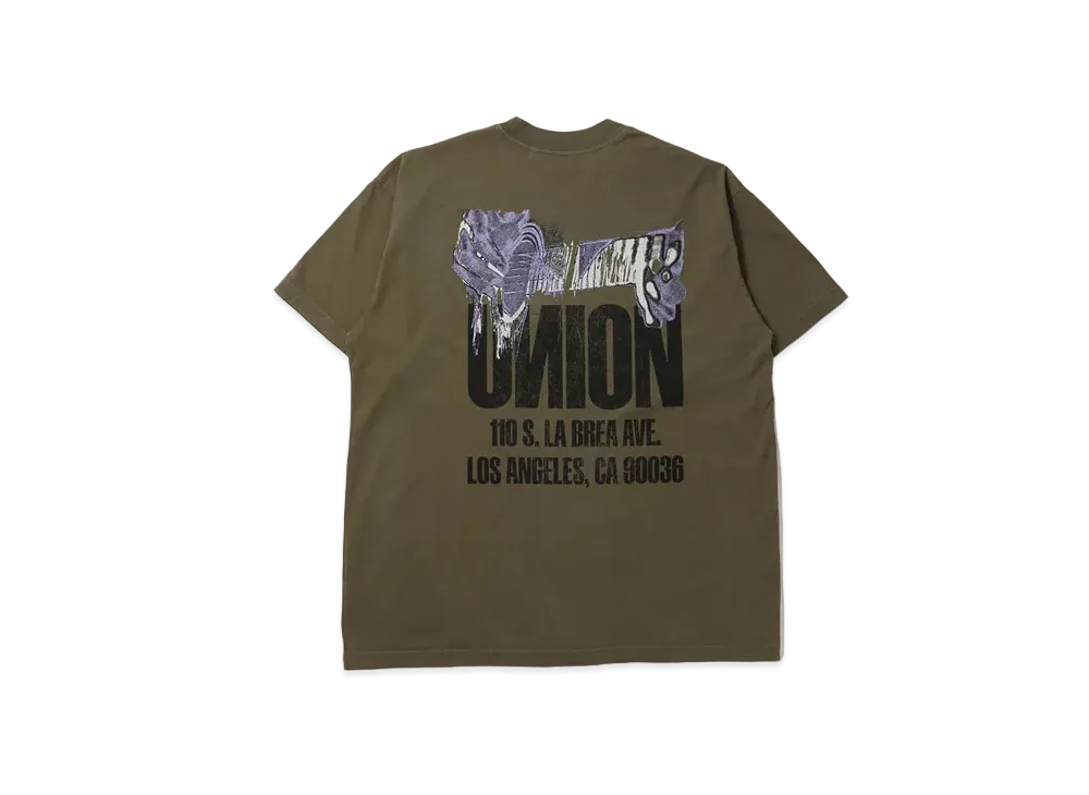 UNION Riff Elevated S/S Tee "Chacoal Gray"