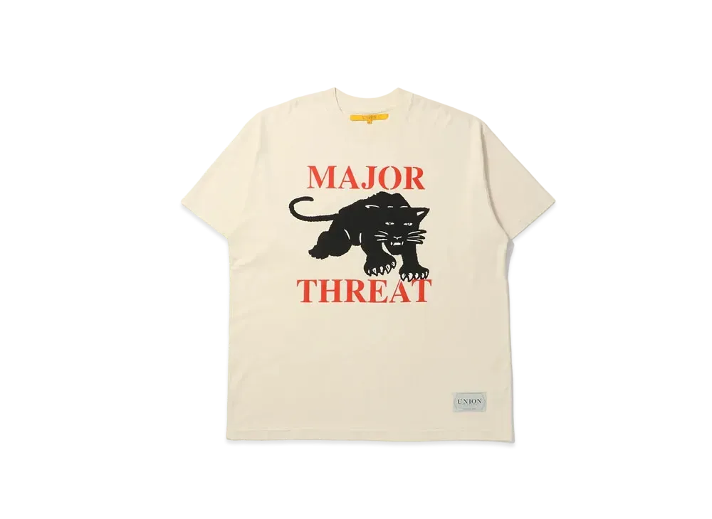 UNION Major Threat Elevated S/S Tee "White"