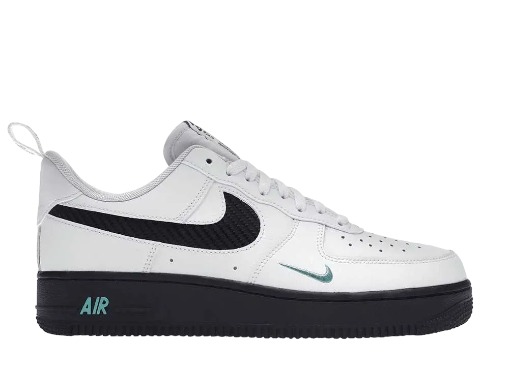 ナイキ エアフォース1 ロー "ホワイト/ブラック/ティール"
