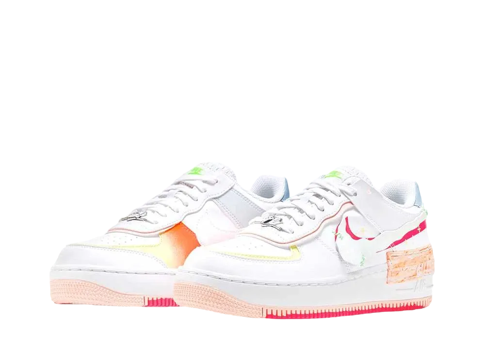 Nike Women's Air Force 1 Low Shadow "White/Pink"