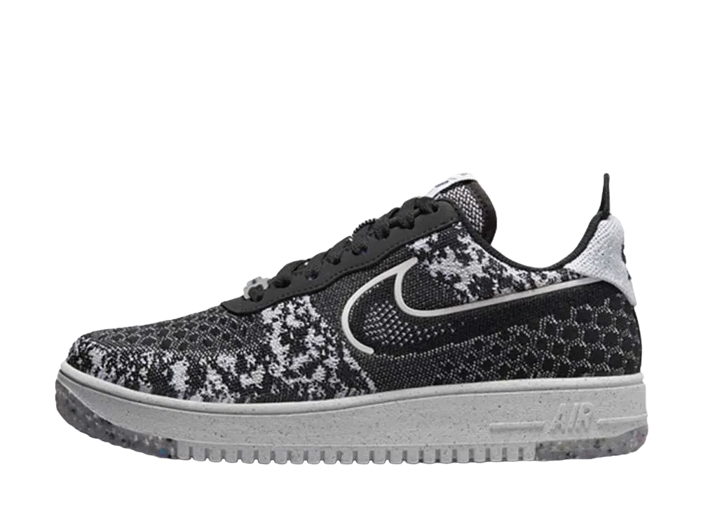 Nike Air Force 1 Low Crater Flyknit "Black/White"