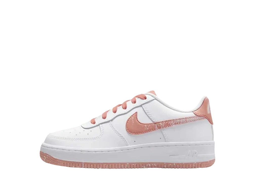 Nike GS Air Force 1 Low LV8 "White/Light Madder Root"