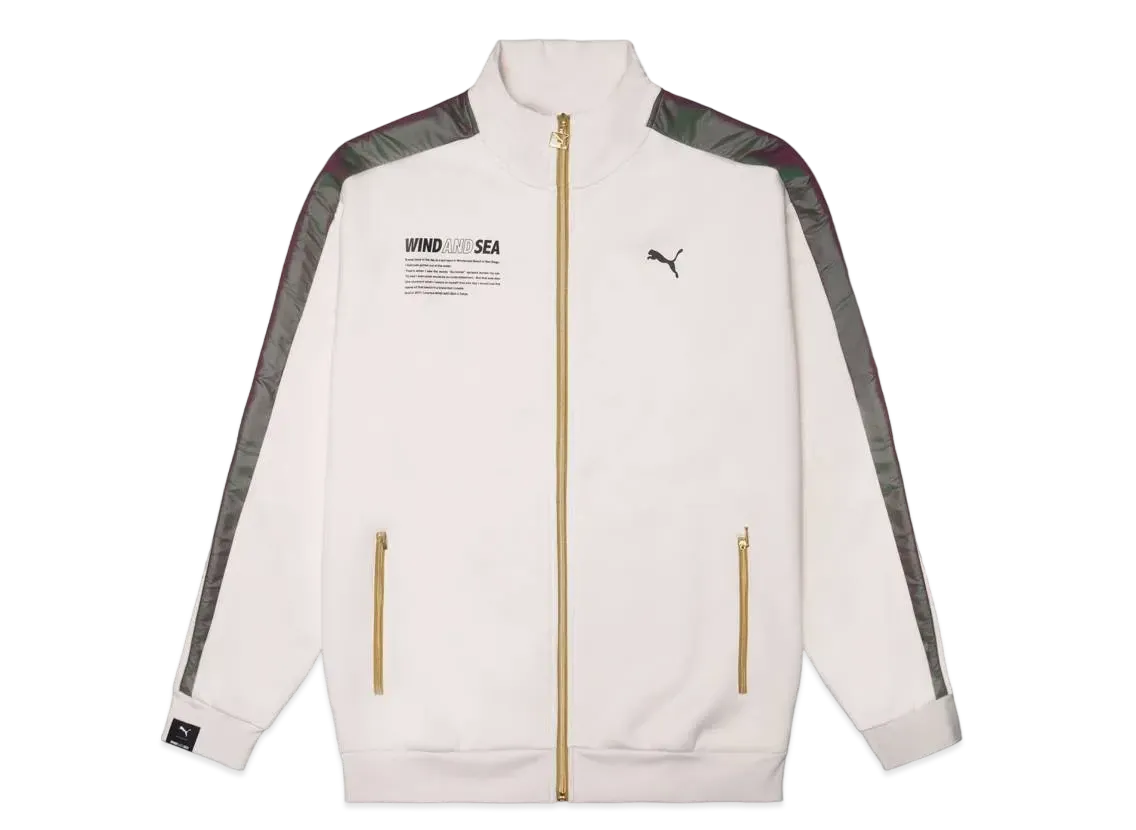 WIND AND SEA x PUMA T7 Truck Jacket "Eggnog"