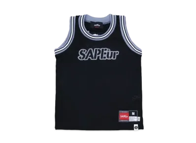 SAPEur Basket Tank Top Kids "Black"